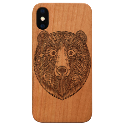 Bear Mandala Engraved Phone case