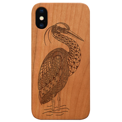 Bird Mandala Engraved Phone Case