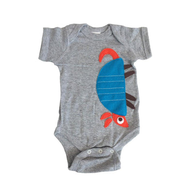 Baby Armadillo Onesie - We Love Texas!