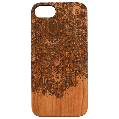 Eye Mandala Engraved Phone Case