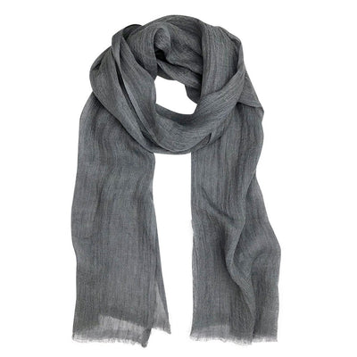 eco-friendly luxury Gauze Linen Scarf